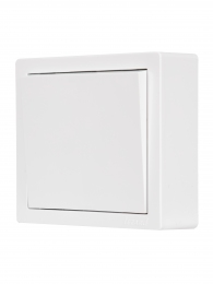 Leto Білий Вимикач 1-кл накладний